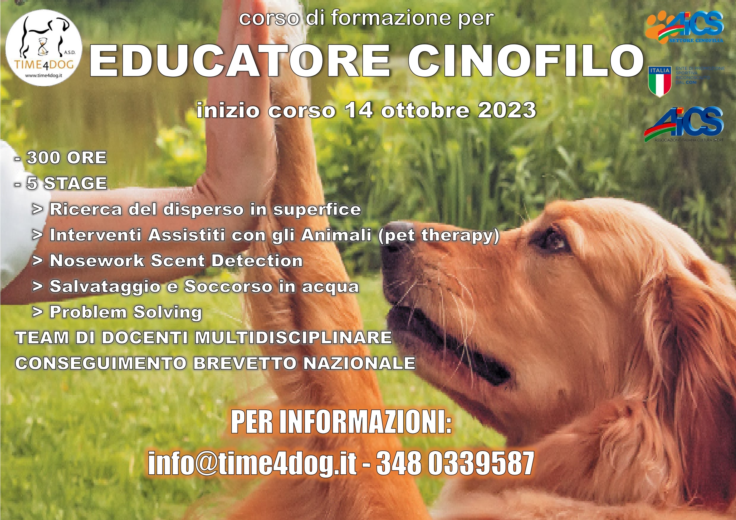 Locandina educatori 2023